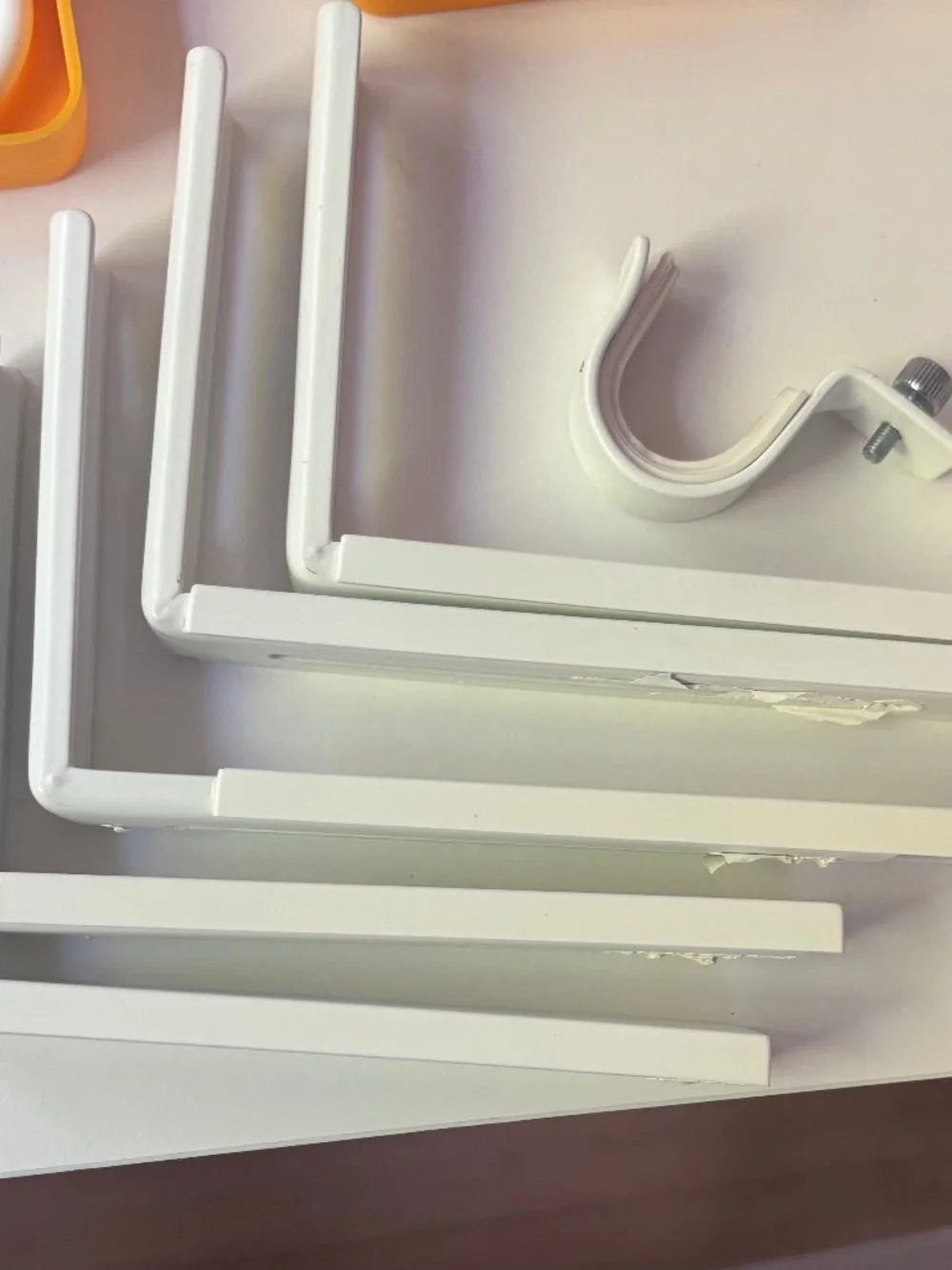 IKEA white curtain Hardware (Betydlig, Syrig, Raffig)